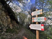 37 Inizio-termine del Senter del Kuri sulla strada Selvino-Salmezza